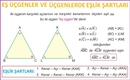 Üçgende Eşlik Üçgende Eşliğin Özellikleri Üçgende Eşlik Üçgende Eşliğin Özellikleri
